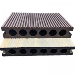 Nuevo popular de buena calidad bajo precio WPC Pisos de ingeniería de diseñamiento al aire libre baldosas de plástico de madera.