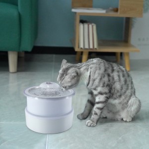 Material de grado alimenticio BPA Fuente de gato gratis Fuente de mascotas