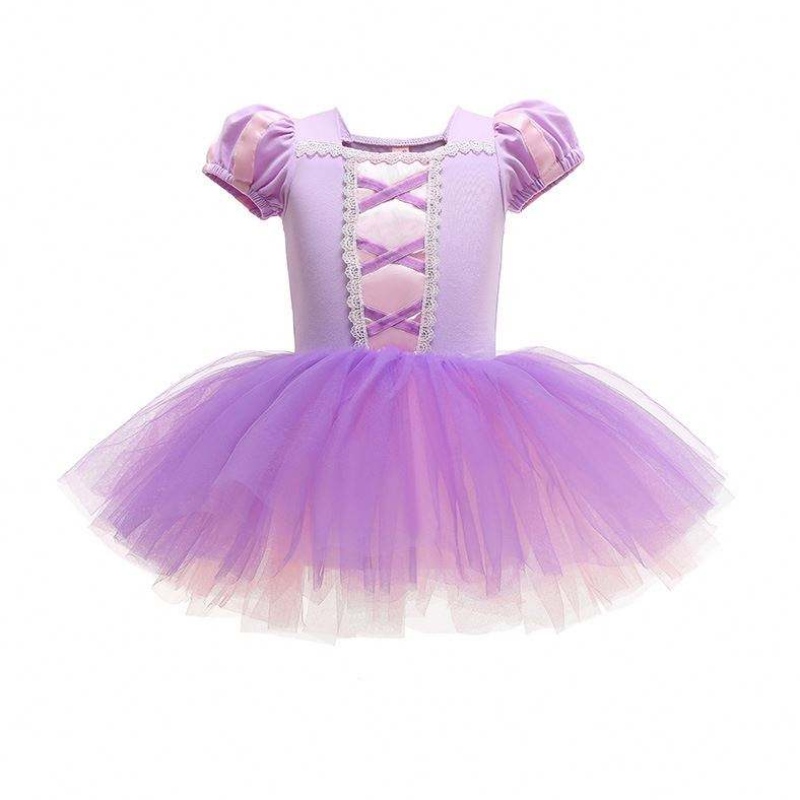 Niños Pequeño ropa de bebé Vestido Princesa Elsa Blanca como lanieve Princesa Tutu Tutu Vestido para las fiestas de cumpleaños de Navidad