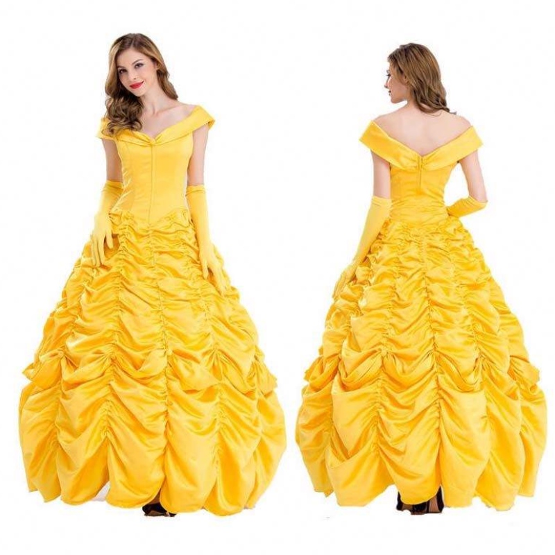 PROPITO DELESTRO COSPLAY Classic Princesa Blancanieves Belleza Aurora Mujeres Mujeres Princesas Vestidos SZAC-007