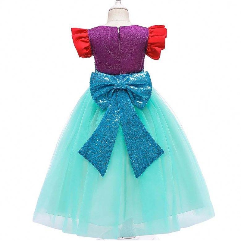 Baige Kids Mermaid Ariel Princess Girl Dress Halloween Performance Cosplay Cosplay MRY002