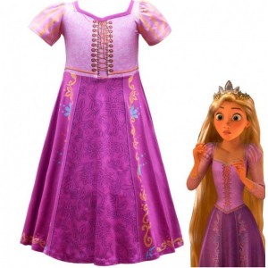 Magic Hair Rapunzel Cosplay Dress Princess Dress TV&movie Cosplay Disfraz