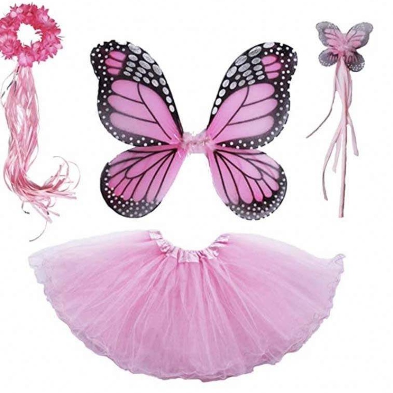 Disfraz de carnaval chicas \\ 'Fairy Party Set 3-8y Princess Fairy Tutu Falda DGHC-035
