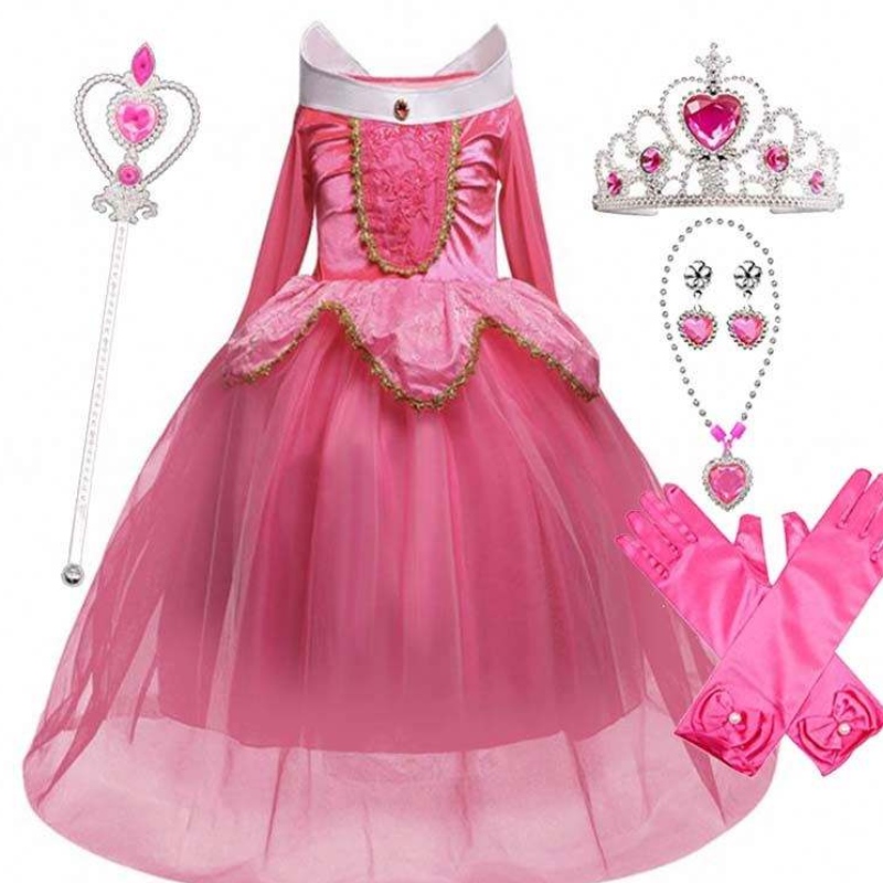 Disfraz de Halloweenniños Duermiendo bella bella princesa chicas disfrazados 2-10 años aurora princess vestido hcsp-002