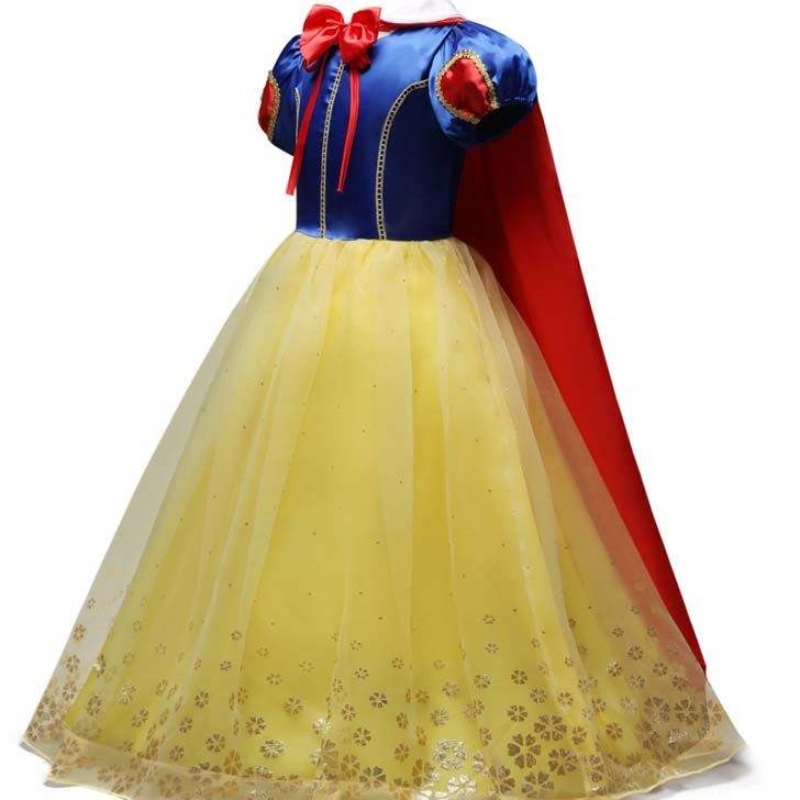 2022 Baby Little Little Girls Princess Princesa Blancanieves Caderas de Halloween Vestido deniñas HCSW-003