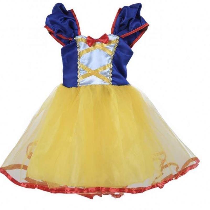 2022 Baby Little Little Girls Princess Princesa Blancanieves Caderas de Halloween Vestido deniñas HCSW-003