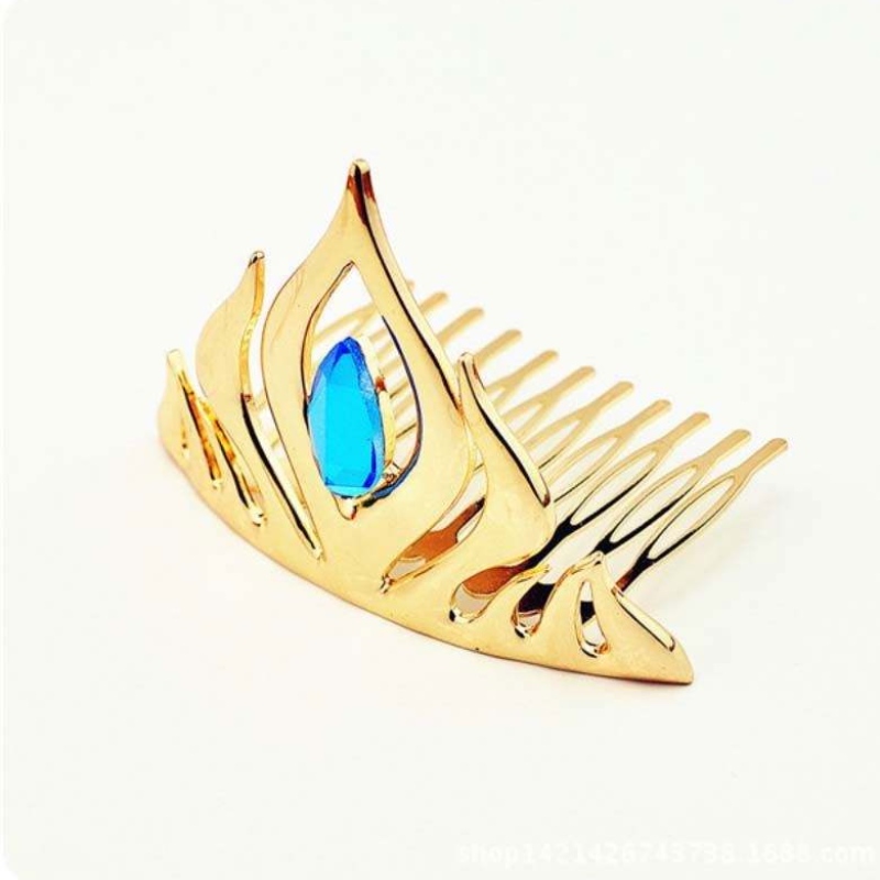 Disfraz de cosplay de carnaval deniñas reina Elsa Anna Vístase con Cloak HCGD-038