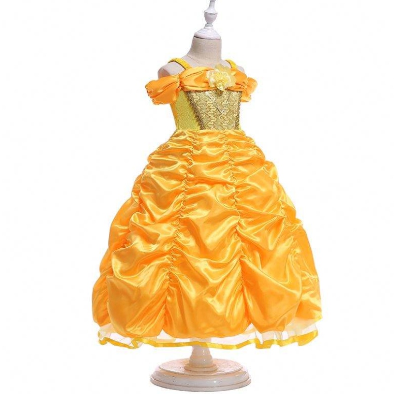 Halloween Christmas Cosplay Fiesta Belle Dress Vestida Cumpleaños Halloween HCBL-008