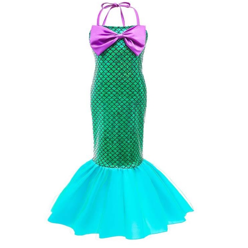 Niños Cosplay Cosplay Cosplay Ariel Princess Little Mermaid Vestido paraniños Niña HCMM-009