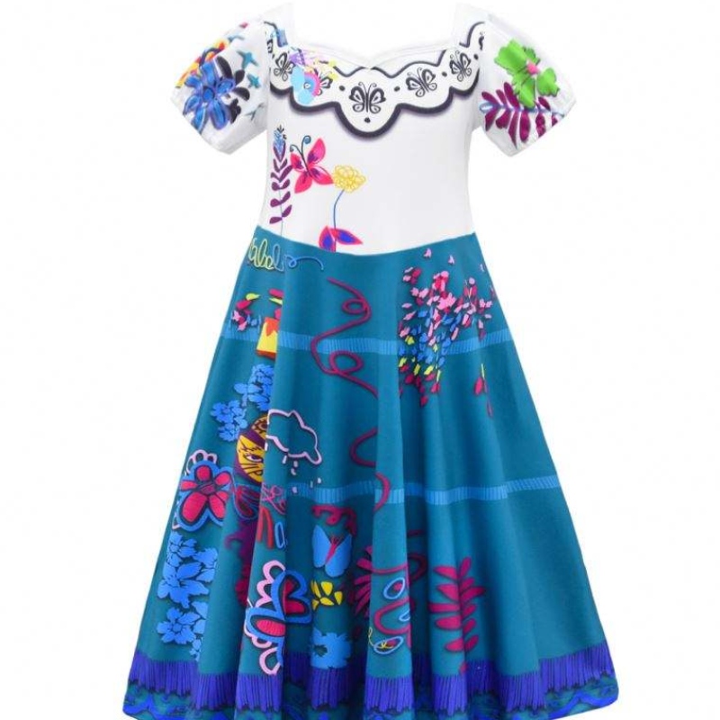 Anime isabella encanto vestido púrpuraniñas princesaniños fantasía de vestir carnaval