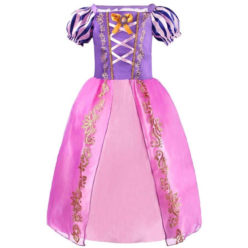 Disfraz de cosplay de Halloweenniños Belle Aurora Sofía Summer Fantasía ropa de cumpleaños Baby Girl Fancy Rapunzel Princess Vestido