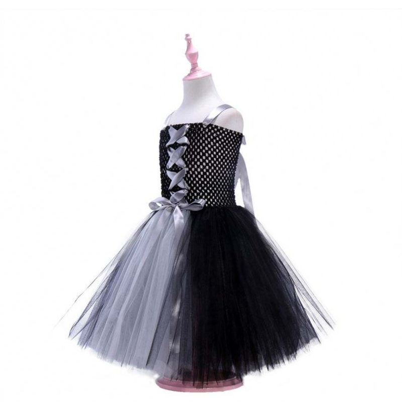 Vestido de chicas de vestuario de cosplay encanto para carnaval halloween princesa de princesa ropa de fiesta volantes