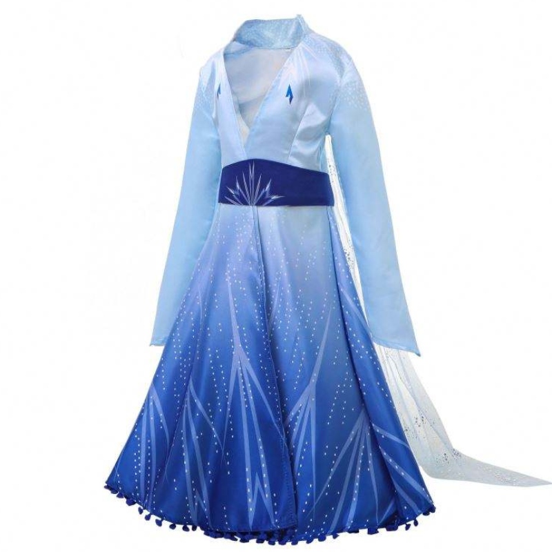 NUEVA LLEGA ELSA Vestido congelado Princesa Elsa Disfraz paraniñas