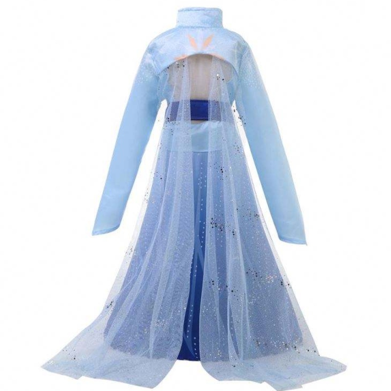 NUEVA LLEGA ELSA Vestido congelado Princesa Elsa Disfraz paraniñas