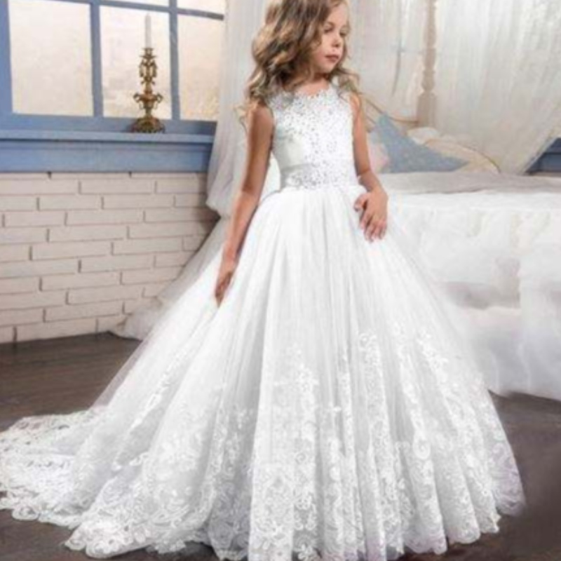 Baige Luxury Princess Fiest Farty Dress Allane Kholesale Night Ball Gown Fancy Birthday Prom