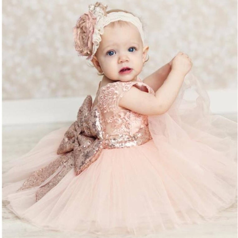 Vestido paraniños paraniñas Vestidos de verano para fiesta y ropa de Navidad de la boda Princesa Flower Tutu Vestido paraniños Vista de fiesta