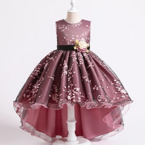 2022 PAGEANT Vintage Vestido paraniños Partido de la fiesta de la dama de la dama de dama