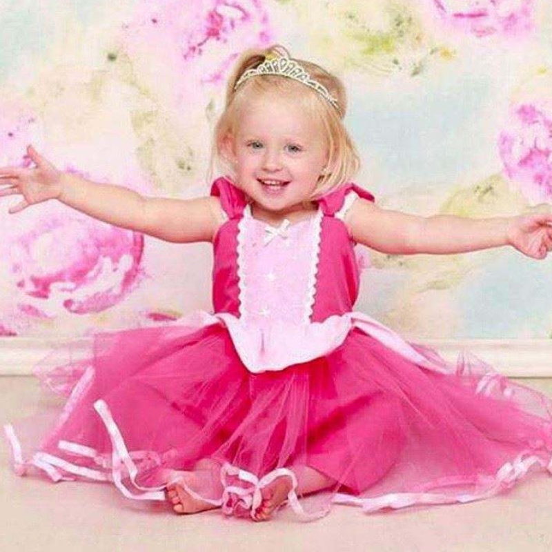 Fiesta deniños Bella durmiente Aurora Princess Disfraces