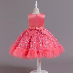 Disfraz deniña vestida princesa vestidos denovia paraniñas flores paraniños vestidos de regalo de vacaciones