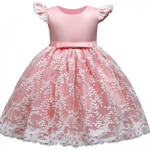 Vestido de princesa deniños maldita falda flojaniña de baile de piano
