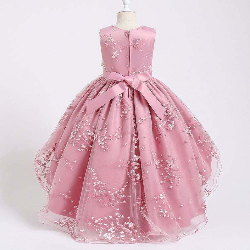 Vestido de fiesta paraniños Tailing Princesa Falda de laniña Boda Flores Vestidos con hermoso encaje