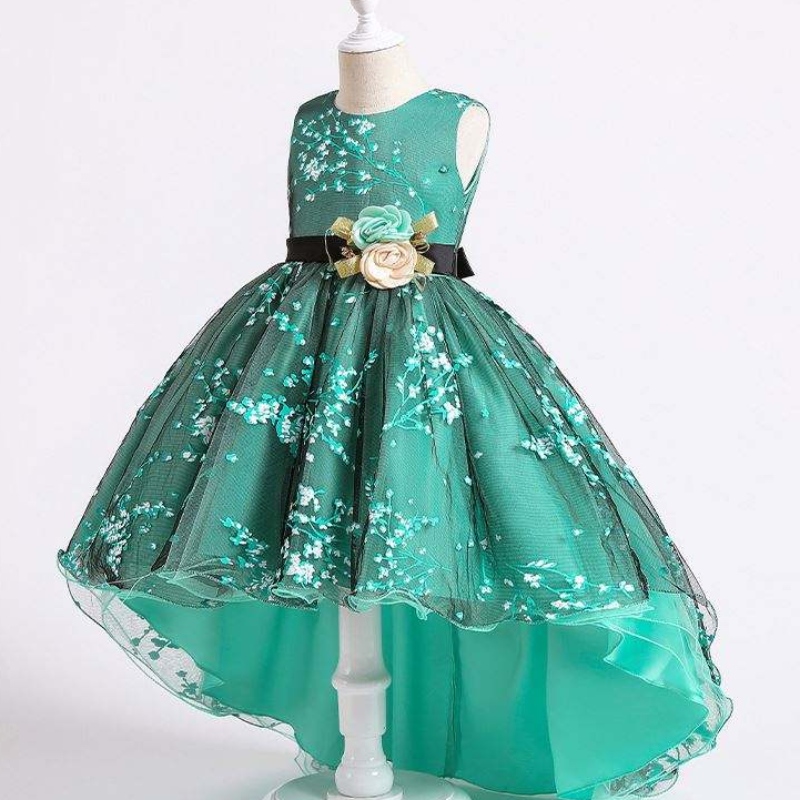 Baige Children Vestido paraniñas Bodas Bodas de la boda de lasniñas Partido occidental Western Princess Girl \\ 'S Vestido 2153