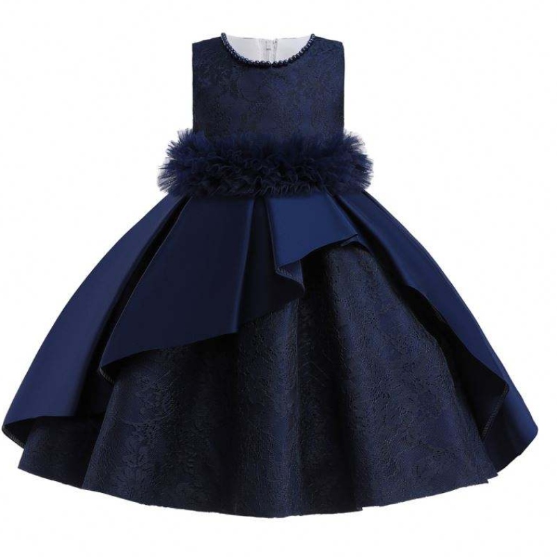 Vestido de fiesta paraniños de alta calidad bordado para bebés
