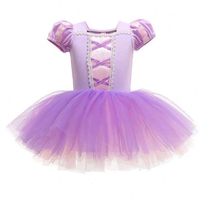 Baige Princess Elsa Cotton Clothing Children Apparel Realice ropa Event Fiest Farty Vestido Balllet Diseño Tutu