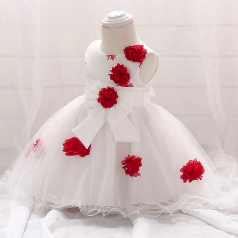 Nuevo diseño Pequeña ropa de bebé de ropa para bebés Fotografías para bebés First Communion Destino de fiesta de cumpleaños T1866XZ