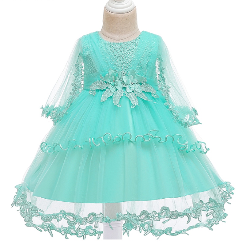Ansoo Princess Flower Girl Dress Tutu Tutu Boda Fiesta de cumpleaños Vestidos paraniñas Diseño de adolescentes