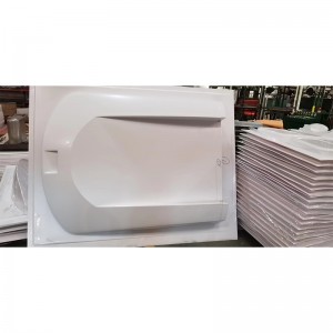 Vestible de plástico sin conductor.