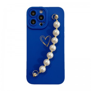 Elnuevo producto es aplicable a Apple iPhone14Pro Pearl Pearl Bracelet Case Protective, y la lente está totalmente protegida y actualizada