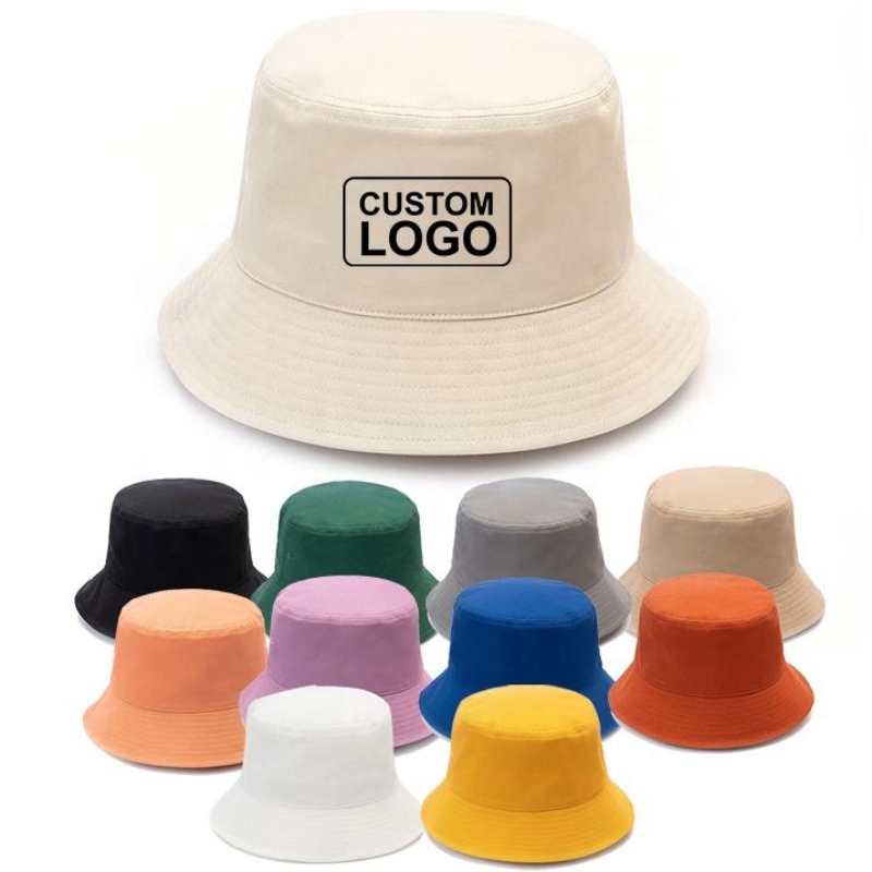 OEM ODM Unisex Solid Color Logotipo personalizado 3D Bordado Fisherman Cap Fashion Sports