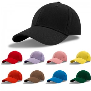 Capa de béisbol personalizada Gorras de alta calidad Gorball Baseball Wholesale 3D Rubber Patch Cotton Cap Baseball