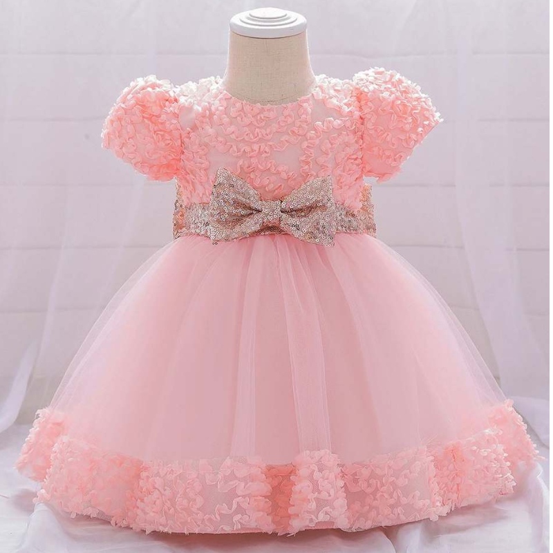 Vestido de fiesta de prenda de baigra de fiesta paraniñas diseño de vestido de bebé princesa vestidos de cumpleañeros