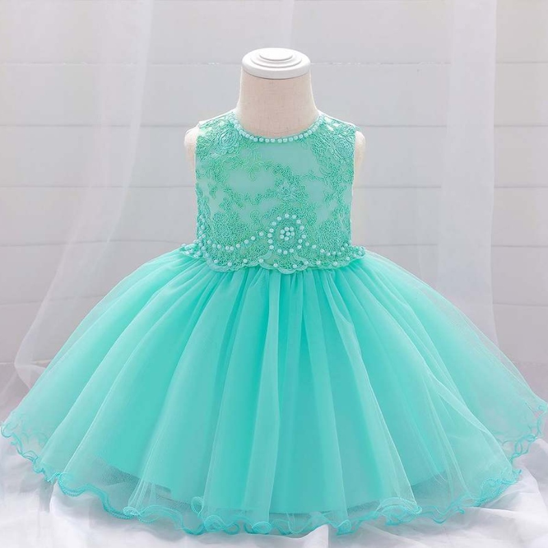 2021 Baby Baby Gown Baby Baby Baby Princess Dress Mesh Party Vestido L1933XZ