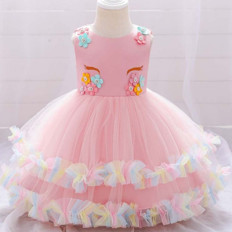Baige White Unicorn infante paraniños pequeños de verano