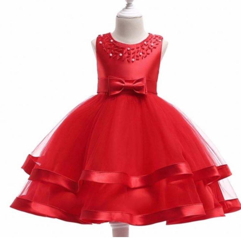 Baige Hot Sales Girl Party Wear Wear Diseños de vestidos para bebés Baby Party Vestido L5017