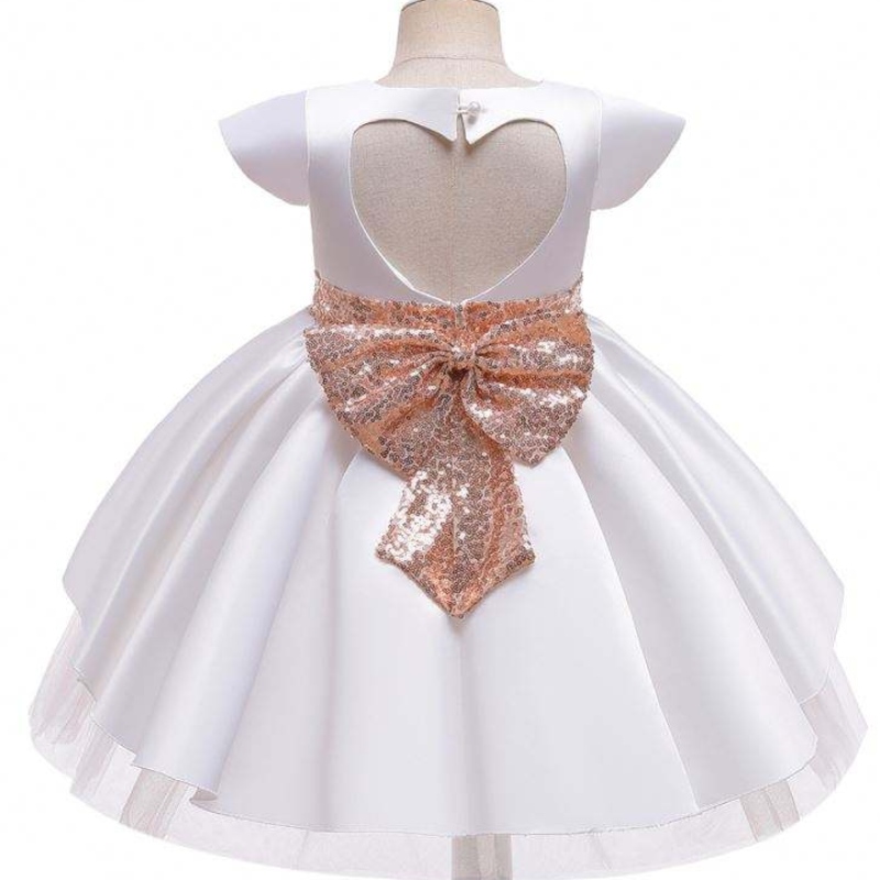 Baige Factory al por mayor Bautismo blanco Bautismo Niñas Niños usa vestido de cumpleaños Vestido de fiesta paraniños con arco
