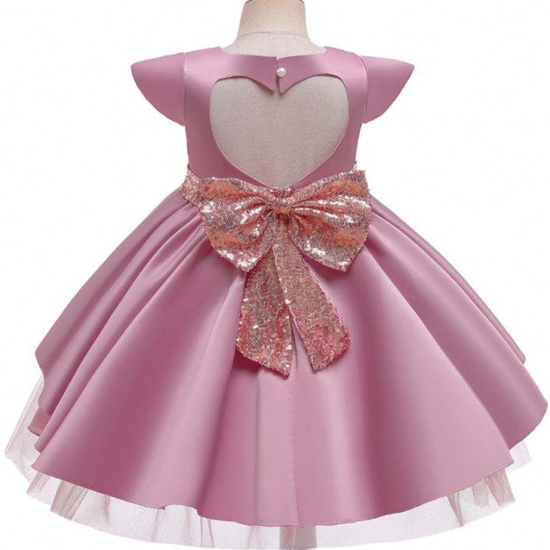Baige Factory al por mayor Bautismo blanco Bautismo Niñas Niños usa vestido de cumpleaños Vestido de fiesta paraniños con arco