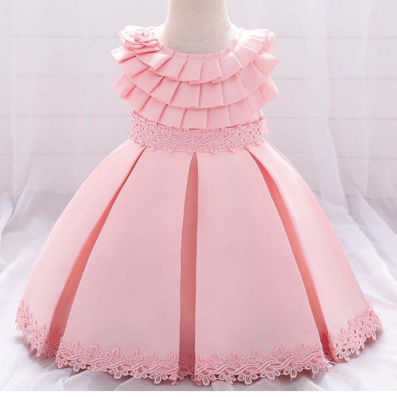 Baige New Style Princess Flower Flower Vestido de vestidos denoche Vestido denovia L1976XZ