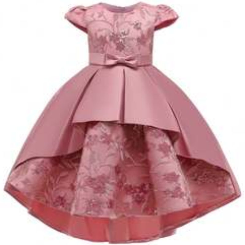 Baige Wholesale Children \\ 'S New Flowers Flowers Vestido floral paraniños Fancy T5170