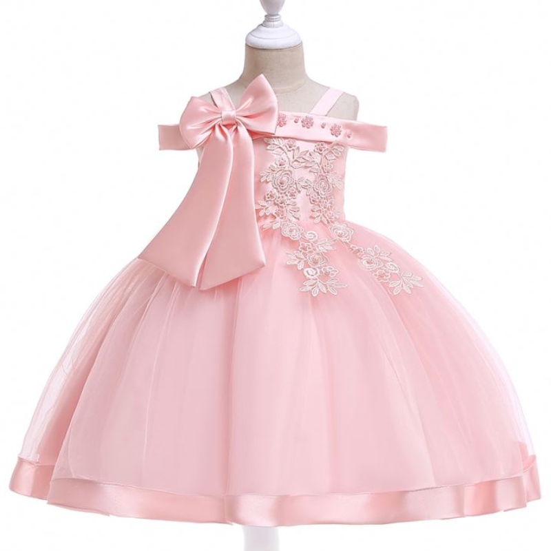 Baige Hot Sale Off Shoulk Frock Design Gowns paraniñas de 10 años L5081