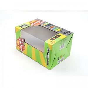 Toyadores electrónicos Corrugated Paper Box Impresión Impresión de ventana transparente Diseño de gama alta personalizada