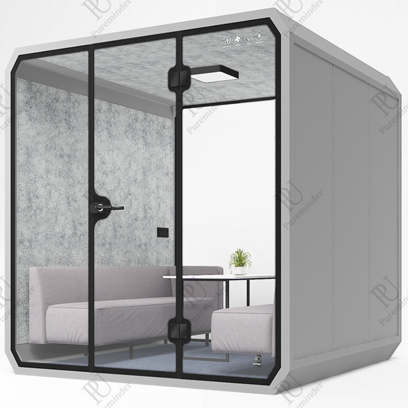 Pureminder XL Salled Booth Portable Portable Silencio para muebles de la casa Teléfono de garaje y vaina de trabajo