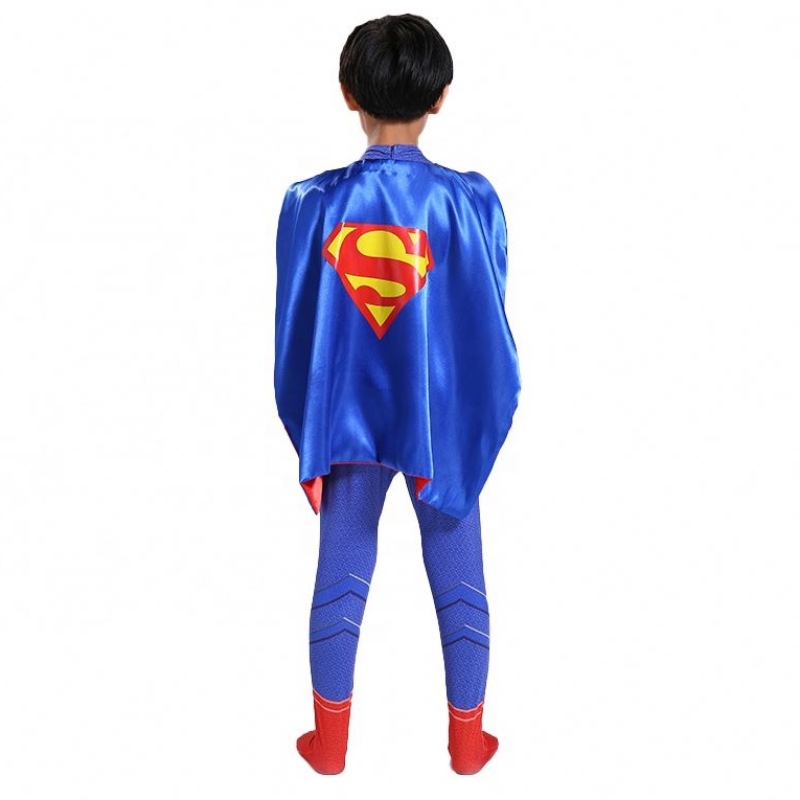 Marvel DC Superhero TV&movie Blue&red Comic Figuras Fancy Cosplay Bodysuit Mult -Tercos Anime Super Man Disfraces con capa