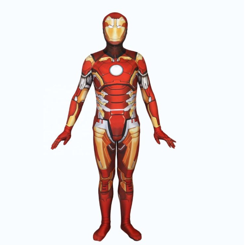 Super Hero Cosplay Trajes de hierro paraniños Halloween Carnival Birthday Party Performance Jumpsuit Cosplay Children \\ 's disfraces