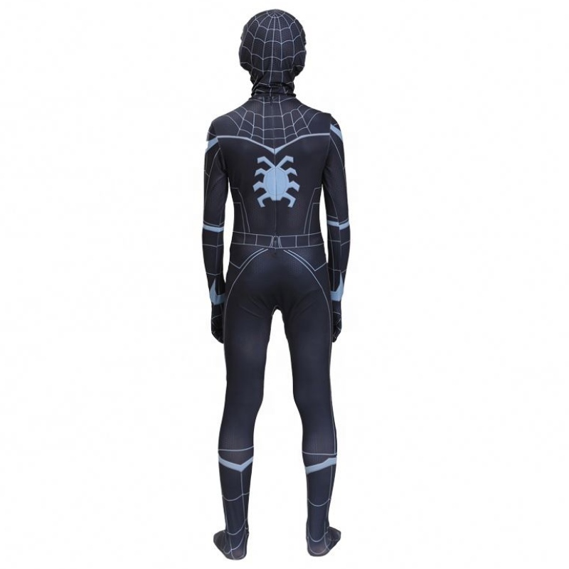 Amazing Shadow Spider Mask TV&film Avenger Halloween Costerplay ropa paraniños&adults Superhero Black Spiderman Traje de disfraces