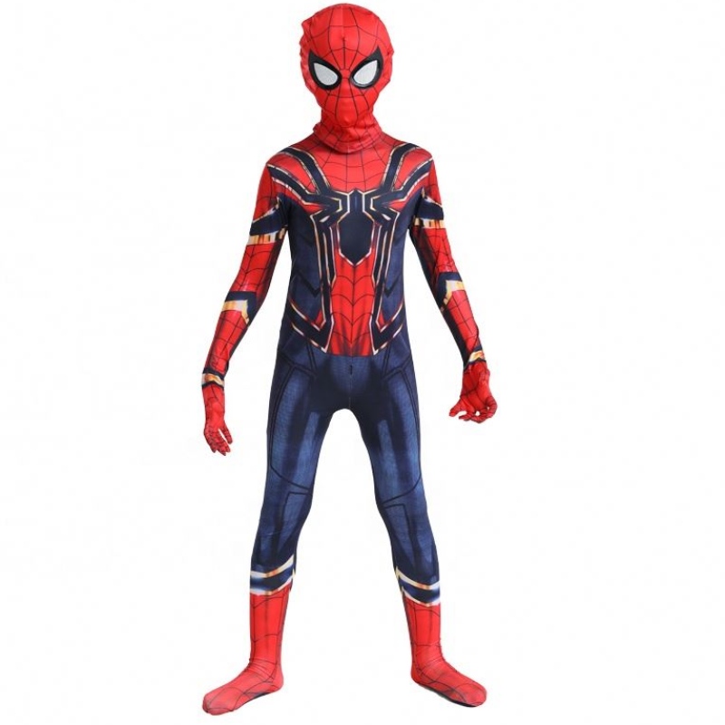 Classic al por mayor Fancy Black&red Halloween Anime TV&movie Kid Cartoon Clothing Spiderman Performance traficados de rendimiento