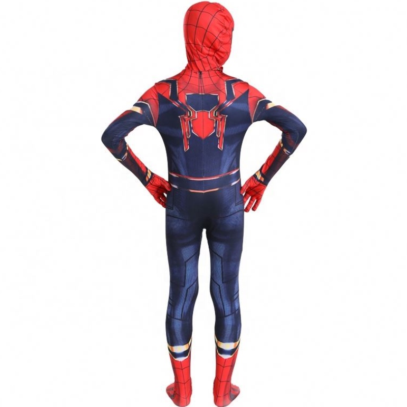 Classic al por mayor Fancy Black&red Halloween Anime TV&movie Kid Cartoon Clothing Spiderman Performance traficados de rendimiento